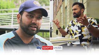 Rohit Sharma opens up to Dinesh Karthik | The highs, lows & what movies he's cried at | Interview