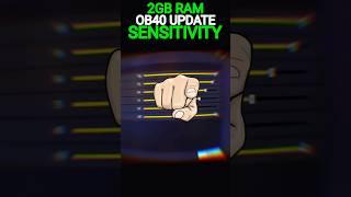 ob40 update free fire sensitivity 2gb ram || Free Fire Sensitivity settings || Free Fire sensitivity