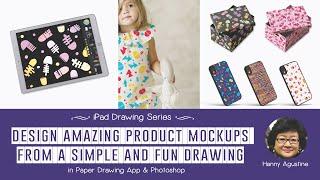 Design AMAZING Product MOCKUPS from a SIMPLE and FUN Drawing - FREE 3 MOCKUP FILES - SKILLSHARE