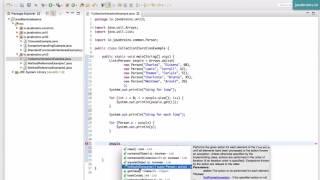 Java 8 Lambda Basics 22 - The foreach iteration