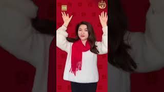 CGTN biz reporter Zhu Zhu takes the New Year Rabbit Dance challenge