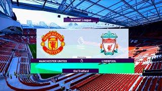 Manchester United vs Liverpool | Old Trafford | 2020-21 Premier League | PES 2021