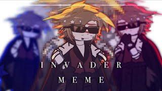 [FW‼️]  :  ;; INVADER ;; MEME ;; Gacha Countryhumans ;;