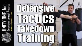 Security Guard Training - Defensive Tactics Takedown | Unity One, Inc.