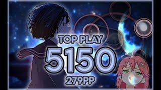 『5150』NEW TOP PLAY (again) With Sakura Miko Skin [osu!] 279PP