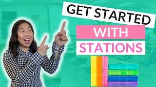 3 Easy Steps To Get Started With Middle School Math Stations