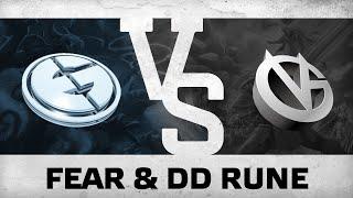 Fear & DD rune! vs VG @ ESL One Frankfurt 2015