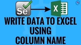 Write Data To Excel Using Column Name