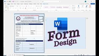 How to Create Fillable Forms in Microsoft Word | Easy Tutorial