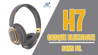 Déballage du casque Bluetooth H7 de Music Pioneer