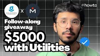 Make $5000 in Utilities Offers with Galaksion x Mobidea Follow Along Giveaway