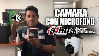 Cómo activar audio en cámaras con micrófono DVR Dahua 2022