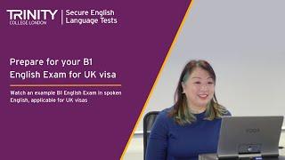 B1 English Exam for UK Visa Example | Home Office-approved | Rita