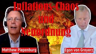  Egon von Greyerz & Matthew Piepenburg: Inflation chaos & new order⁉️ #gold #inflation #crash