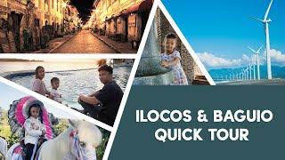 ILOCOS & BAGUIO QUICK TOUR   #baluarte #windmills #callecrisologo  #minesview #burnhampark