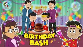 गट्टू चिंकी का Birthday Bash | Superhero Theme | Hindi Cartoon | Moral Stories | PunToon Kids Hindi