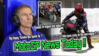 Everyone Shock, Yamaha's V4 Engine test horrifying at Jerez today! Jarvis Speak UP! MotoGP News 2024