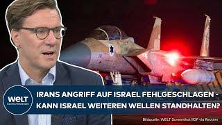 IRANISCHER TERRORANGRIFF: Nico Lange - Israel war vorbereitet | WELT Analyse