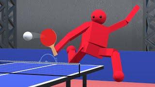AI Learns Table Tennis