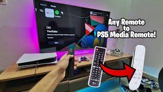 Turn Any TV Remote Into a PS5 Media Remote!
