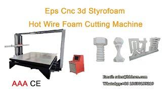 Eps CNC 3D Styrofoam Cutter Hot Wire Foam Cutting Machine for Signs & Props