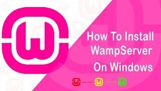How To Download And Install WampServer In Windows 7/8/10 |2024 | Techtronics
