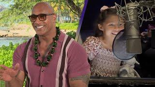 Dwayne Johnson on His Daughters' 'Moana 2' Roles & Favors From Taylor Swift! (Exclusive)