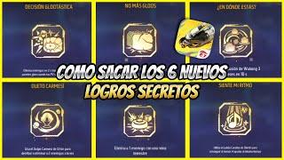 Como sacar los 6 nuevos logros ocultos freefire nueva actualizacion 2024 LOGROS SECRETOS FREEFIRE