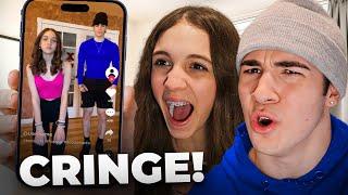 Reacting to her CRINGIEST TikToks!