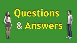 English Conversation Practice - 100 Common Questions and Answers in English