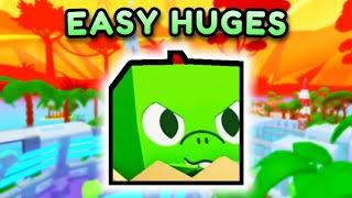 How To Get EASY HUGE PETS In The DINO LAB TYCOON UPDATE! (Pet Sim 99)