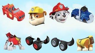 Paw Patrol Rubble Marshall Blaze And The Monster Machines Family Finger Nursery Rhymes puzzle