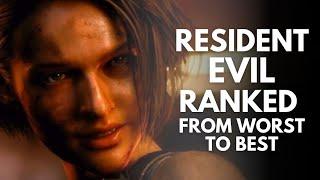 Every Mainline RESIDENT EVIL Game Ranked From Worst To Best