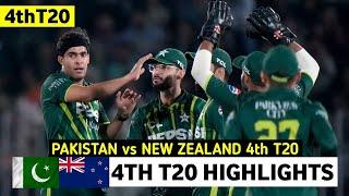 Epic Battles: Pak vs New 4th T20 Match Top Highlights