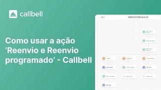 Callbell - Como usar a ação Reenvio e Reenvio programado - Chatbot