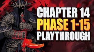 NEW Chapter 14 Phase 1-15 Playthrough First Impressions Dragon Knight | KING GOD CASTLE (Timestamps)