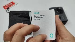 Unboxing llano LJN-CS001 NP-FZ100 Dual Camera Battery USB Type-C 18W Fast Charger