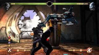 Mortal Kombat 9 - Noob Saibot's Combo Compilation