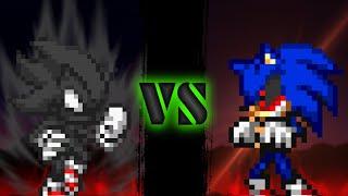 Dark Sonic vs Sonic.EXE