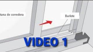 Como colocar burletes en las ventanas corredizas, aislar del frio, del ruido y el calor en corredera