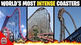 Top 10 World's Most INTENSE Roller Coasters