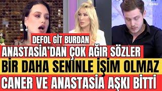 SEDA SAYAN ANASTASİA VE CANER AYRILIYORLAR CANLI YAYINDA ŞOK KARAR AĞZI ALINMAYACAK SÖZLER SON BÖLÜM