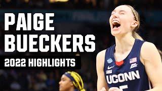 Paige Bueckers 2022 NCAA tournament highlights