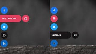 Fixed Social Media Sidebar Using HTML and CSS  #DeveloperHub