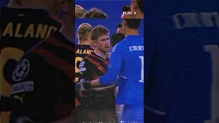 De Bruyne and Courtois Hugged Each Other #viral #shorts