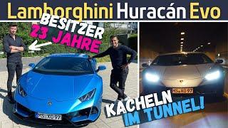 Mit 23 Jahren Lamborghini Huracán Evo fahren? Wie geht das? | 275.000 € | 640 PS | Hamid Mossadegh