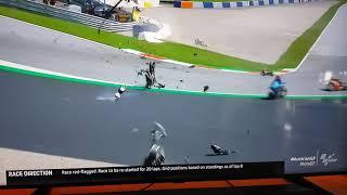 MotoGP Spielberg / Horror Crash / Valentino Rossi NEAR DEATH EXPERIENCE