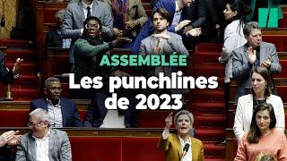 Les députés ont tenté des punchlines (plus ou moins réussies) en 2023