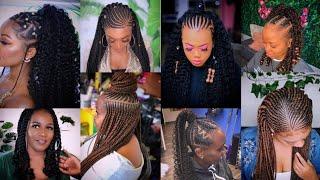 50 + BRAIDS STYLES FOR BEAUTIFUL WOMEN #2022 NOW TRENDING || BRAIDED CORNROW HAIRSTYLES FOR LADIES