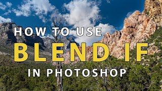 Photoshop Blend If Tutorial - How To Use Blend If Slider In Photoshop